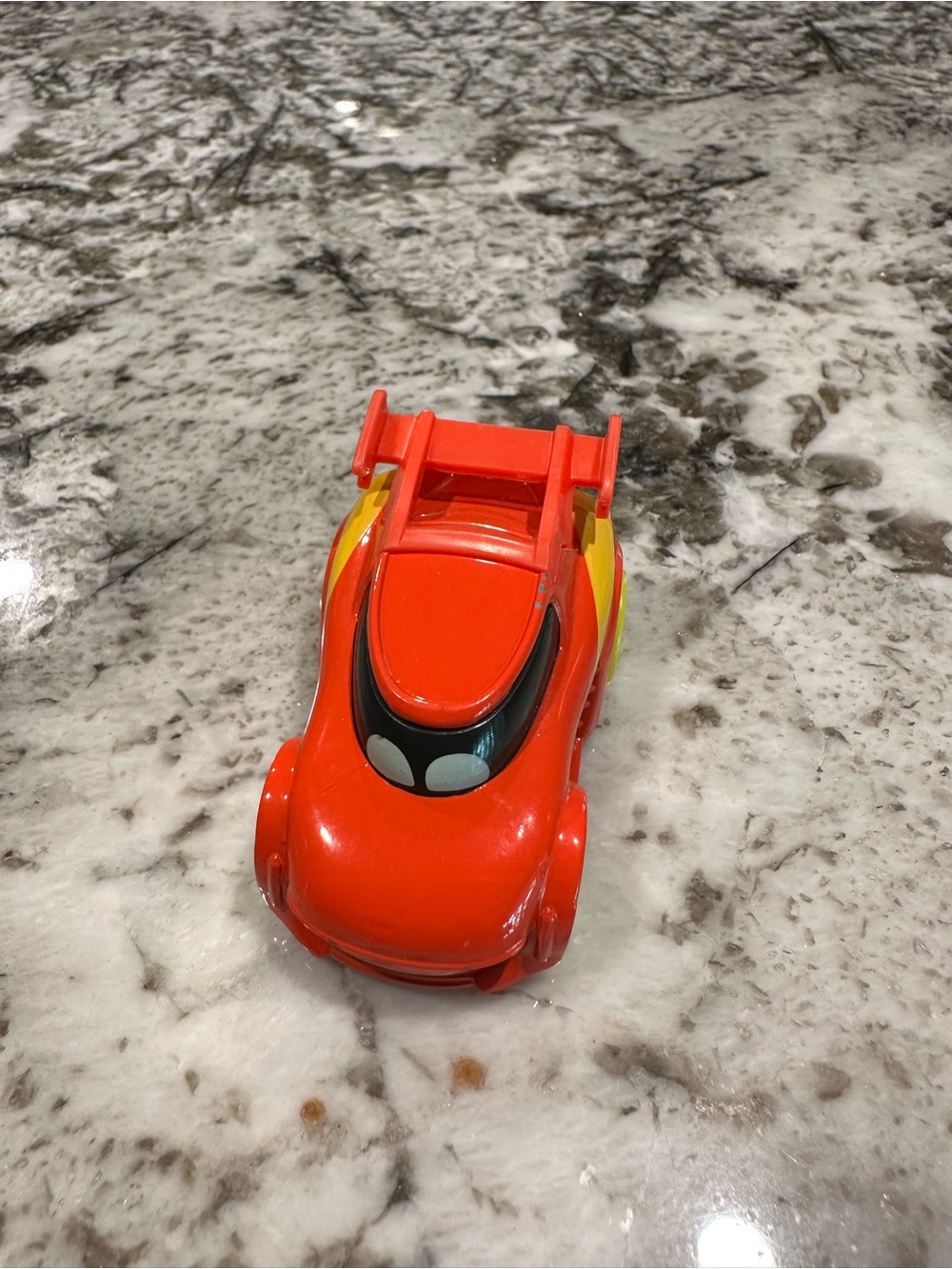 DC Batwheels Redbird Red Kids Toy Race Car - Bright Red Plastic Vehicle
